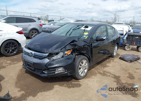 2014 Honda Insight Ex from USA, damaged, VIN JHMZE2H75ES001709